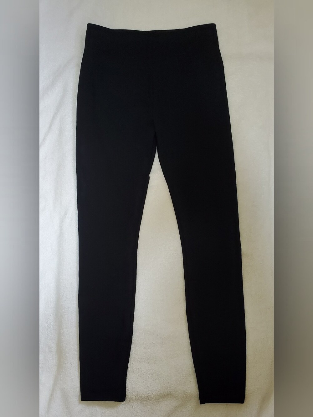Vera Wang Black High-Rise Leggings
